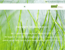 Tablet Screenshot of erfolg-in-heilberufen.de